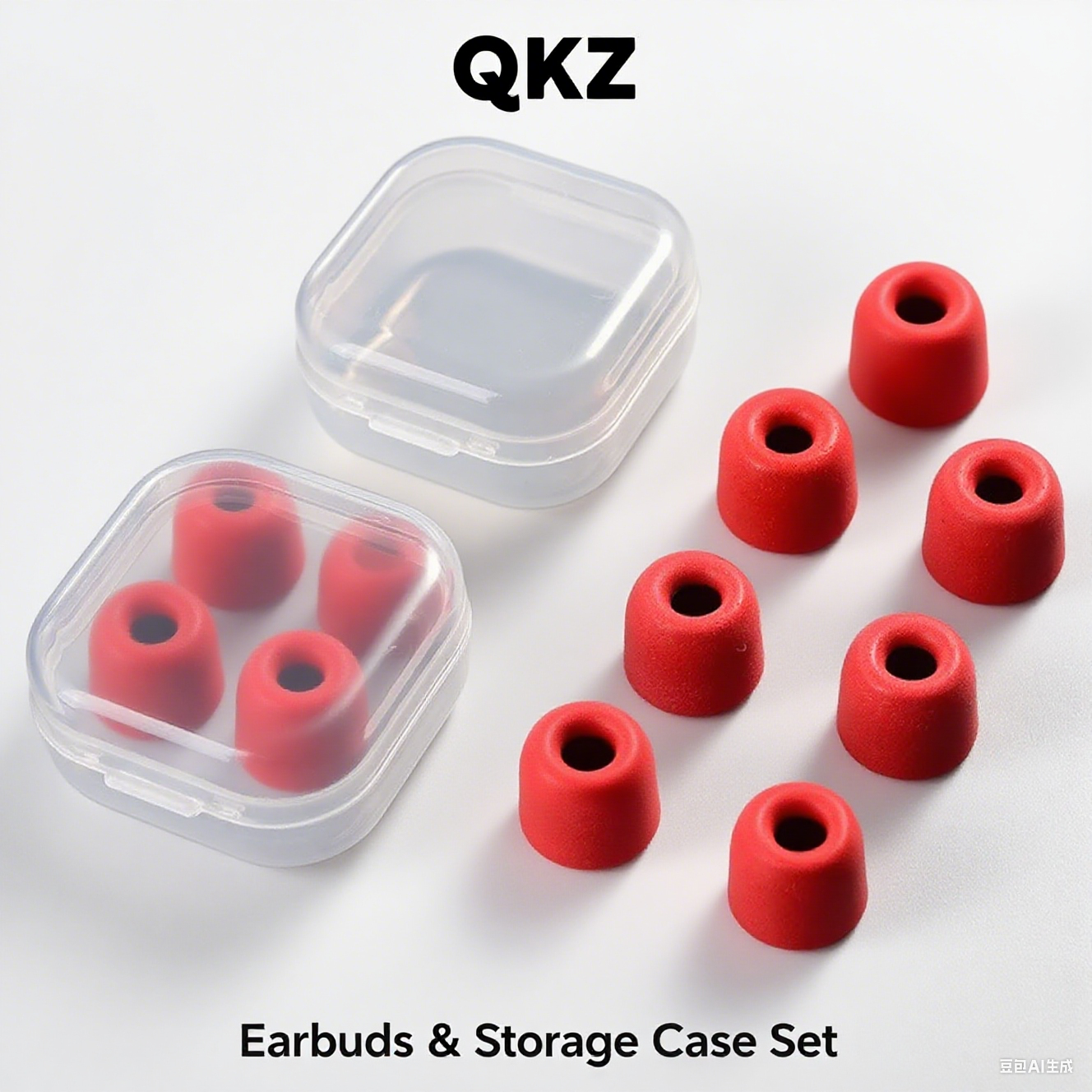 Earphone Foam Tip - QKZ T400 Original Thunder Voice Silicone