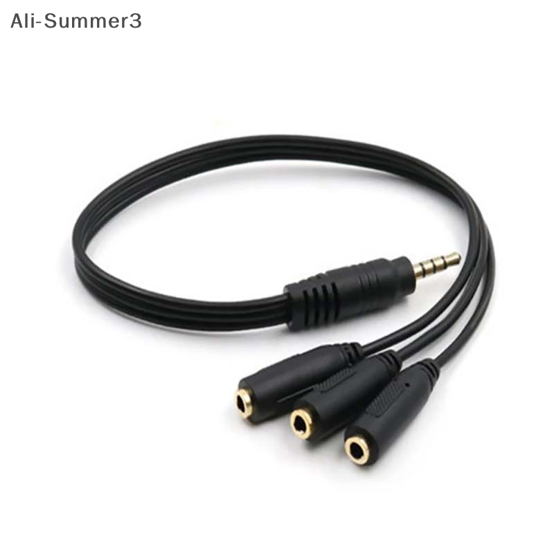 3.5mm 3 Way Port Aux Multi Hea – обзор и цена Earphone Splitter Jack