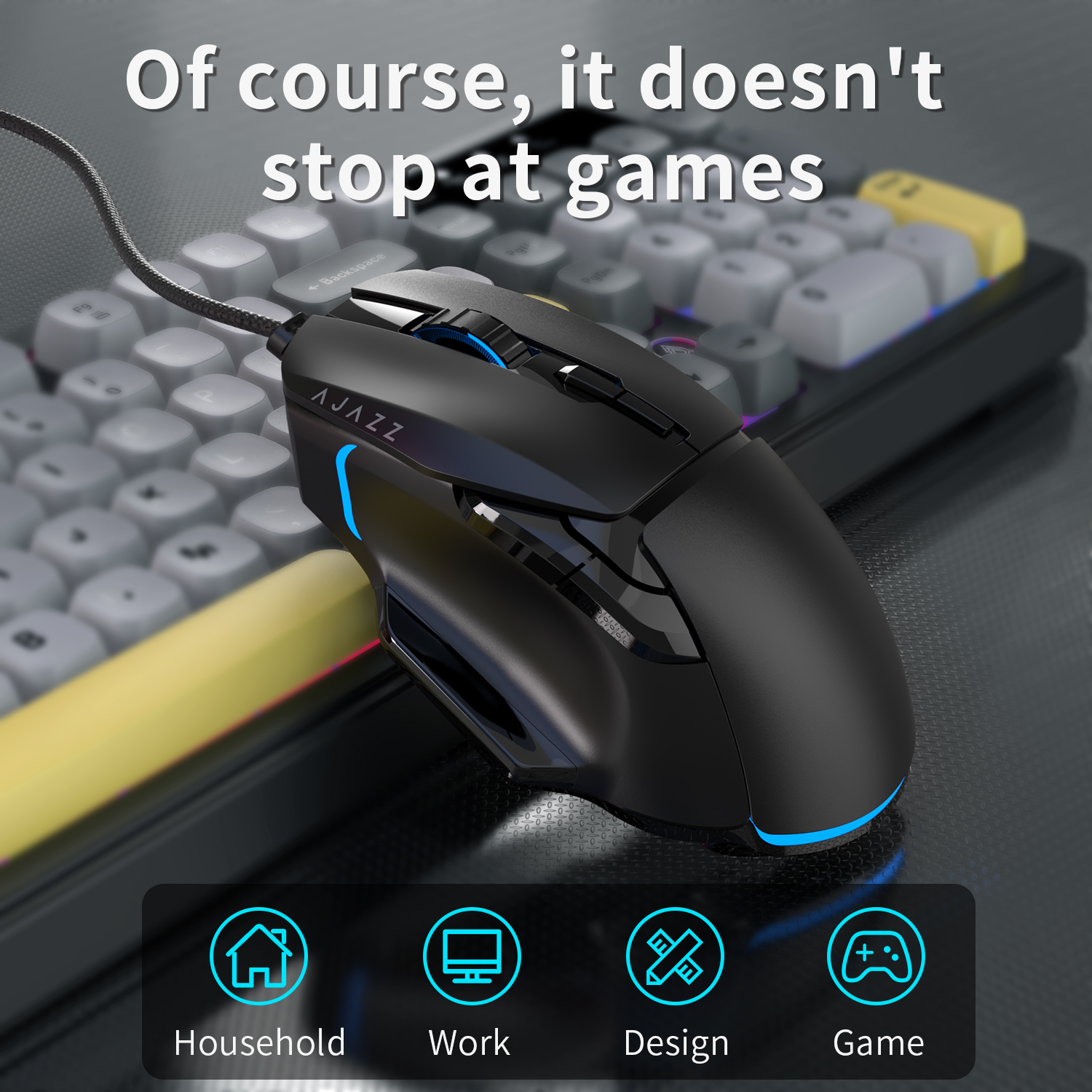 AJAZZ AT120 Bundle: Gaming Key – обзор и цена Gaming Headset Rgb