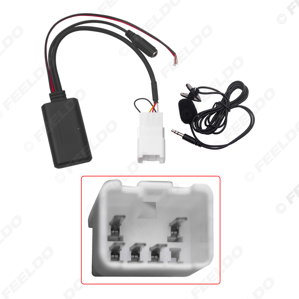FEELDO 1PC Car 5Pin Wireless B – обзор и цена Bluetooth Adapter Receiver
