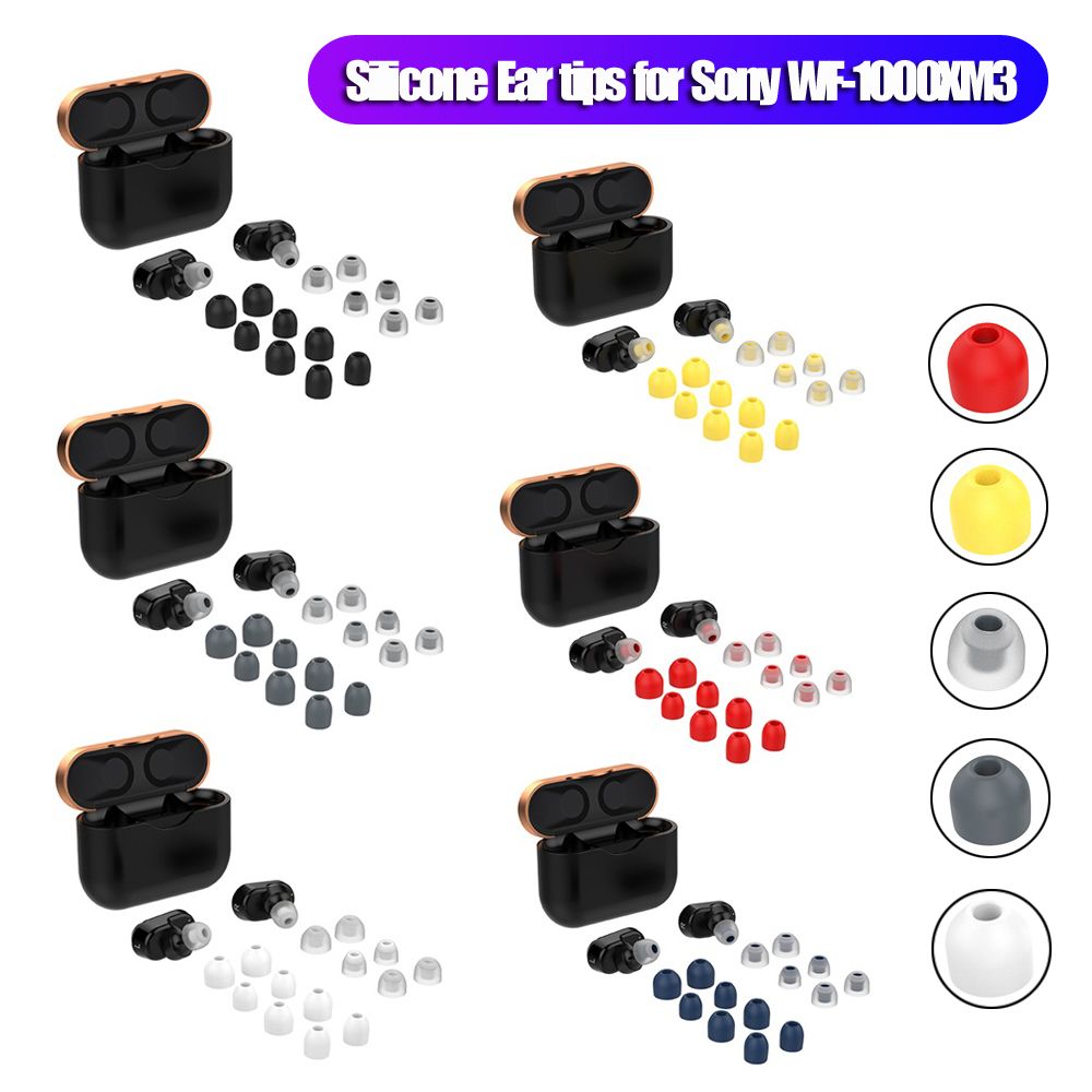 7 pairs Ear pads In-Ear Earpho – обзор и цена Earphone Foam Tip