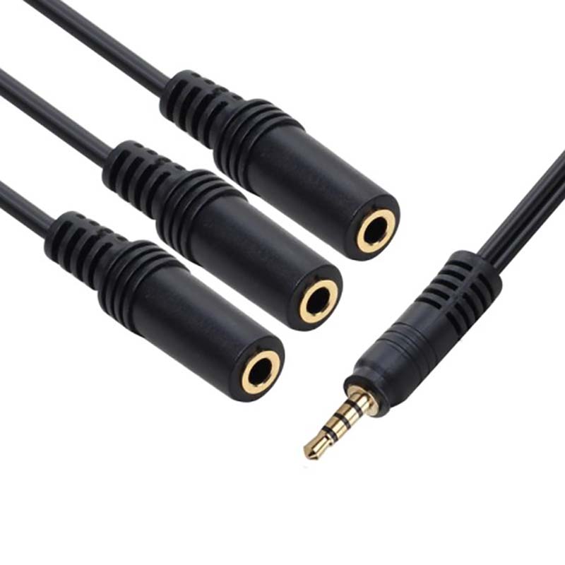 ⭐ 3.5mm 1 Male to 3 Female 3 W – обзор и цена Earphone Splitter Jack