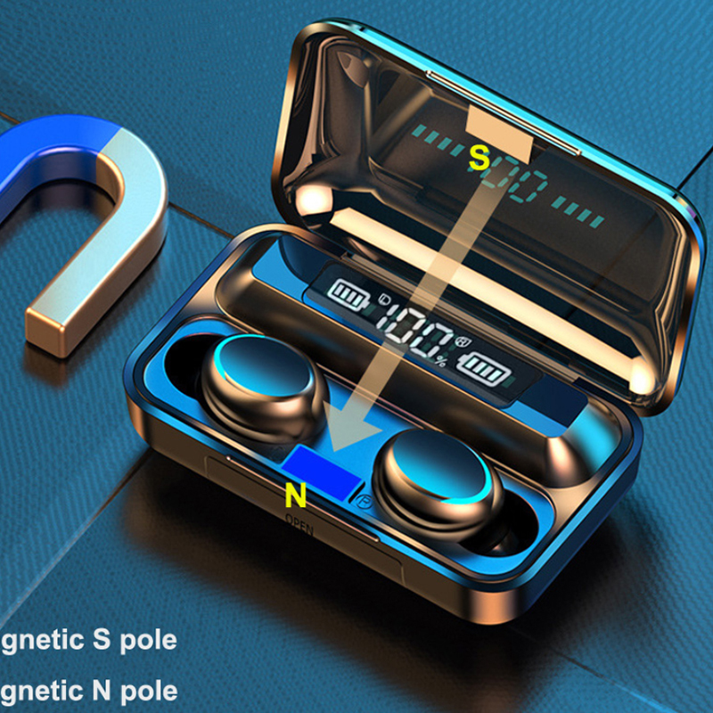 2026 F9 Wireless Earphones LED – обзор и цена Wireless Earbuds Tws