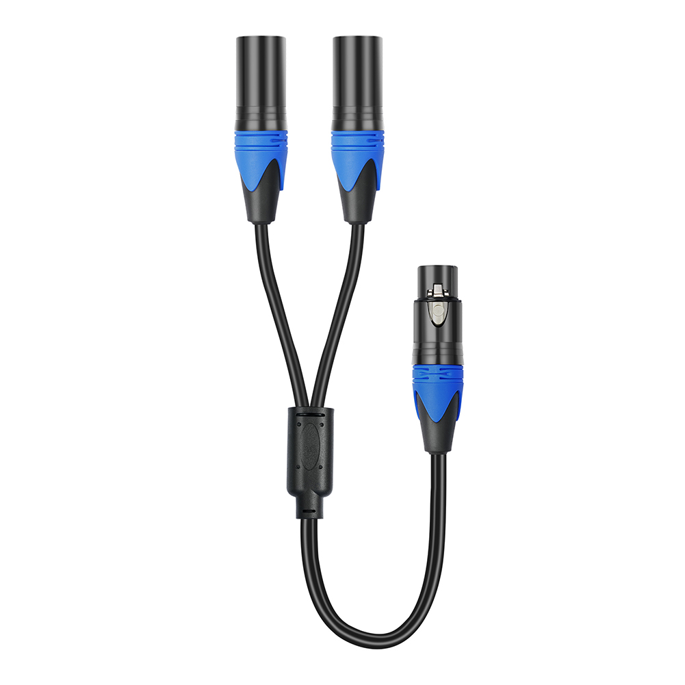 50cm 1 XLR Female To 2 XLR Mal – обзор и цена Audio Splitter Y
