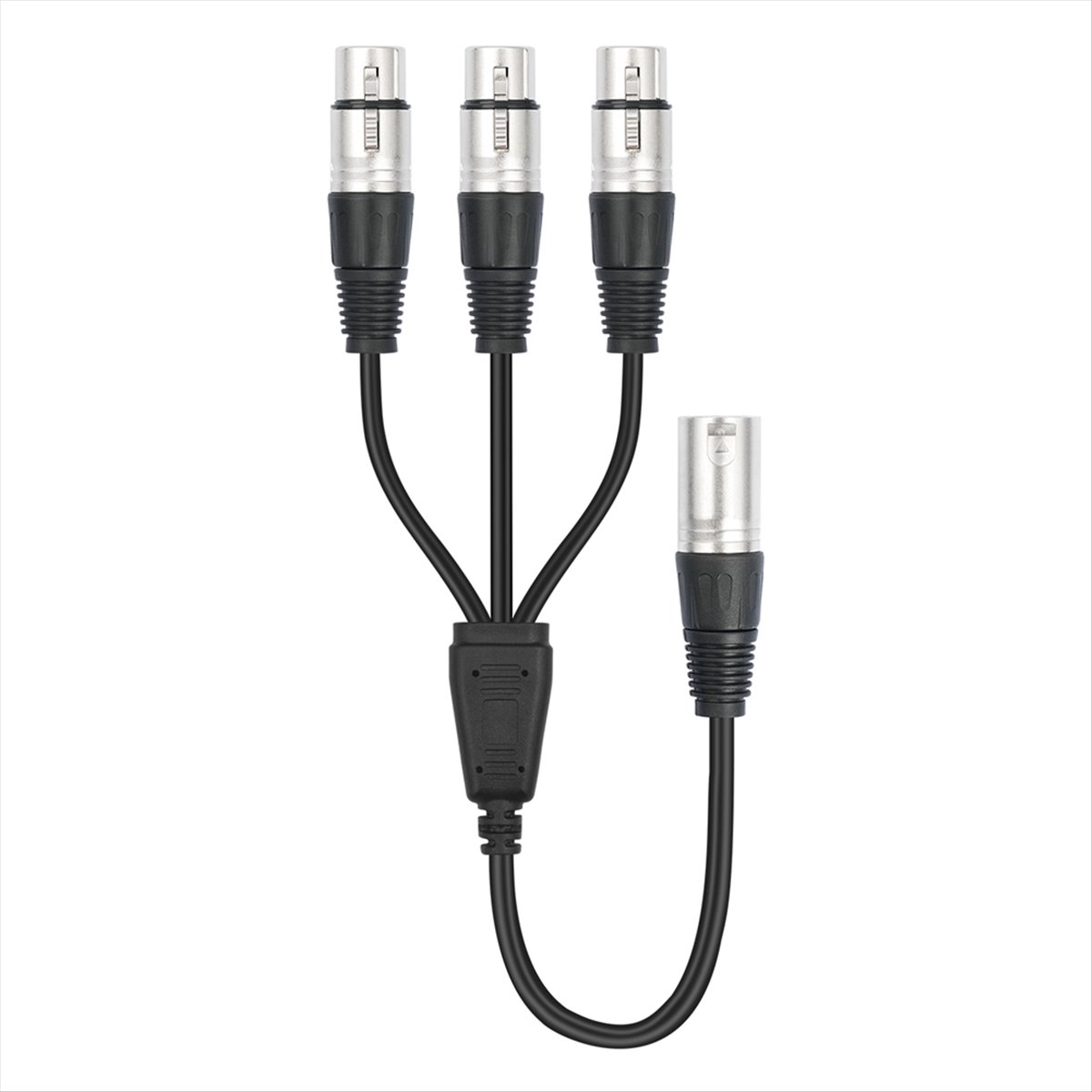 (PQWN) 3Pin XLR Male to 3 Fema – обзор и цена Audio Splitter Y