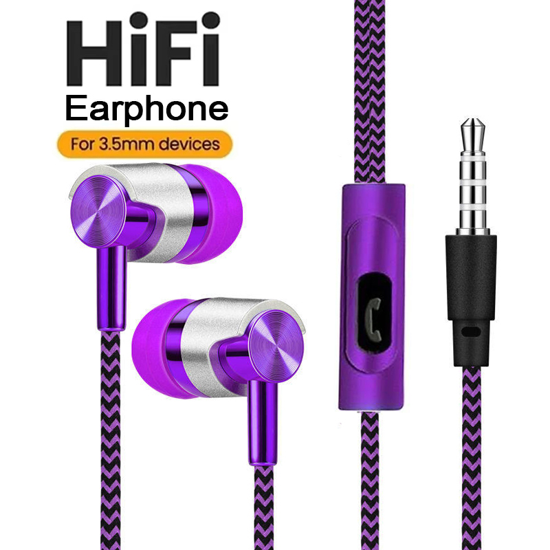 Built In HD Microphone 3.5mm W – обзор и цена Wired Earphone Mic