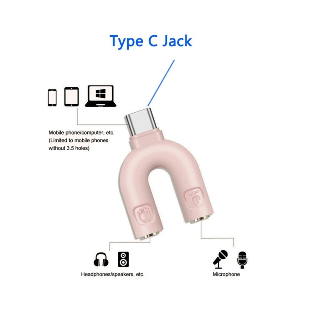 Adapter Microphone  Connector  – обзор и цена Earphone Splitter Jack