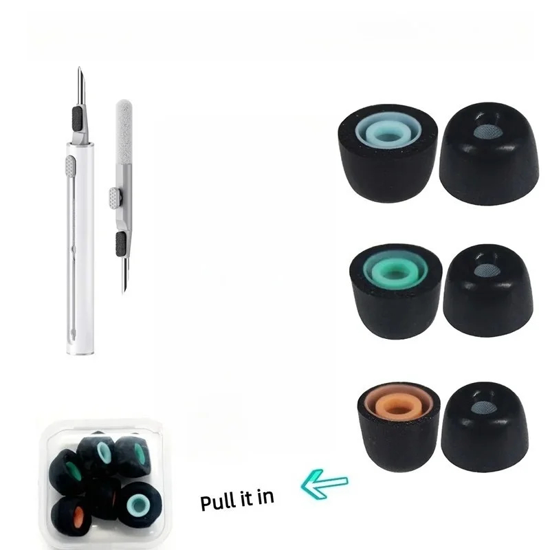 Memory Foam Ear Tips, Noise Re – обзор и цена Earphone Foam Tip