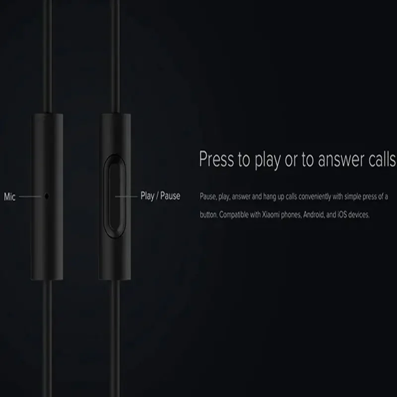 Xiaomi Single Dynamic Earphone – обзор и цена Wired Earphone Mic