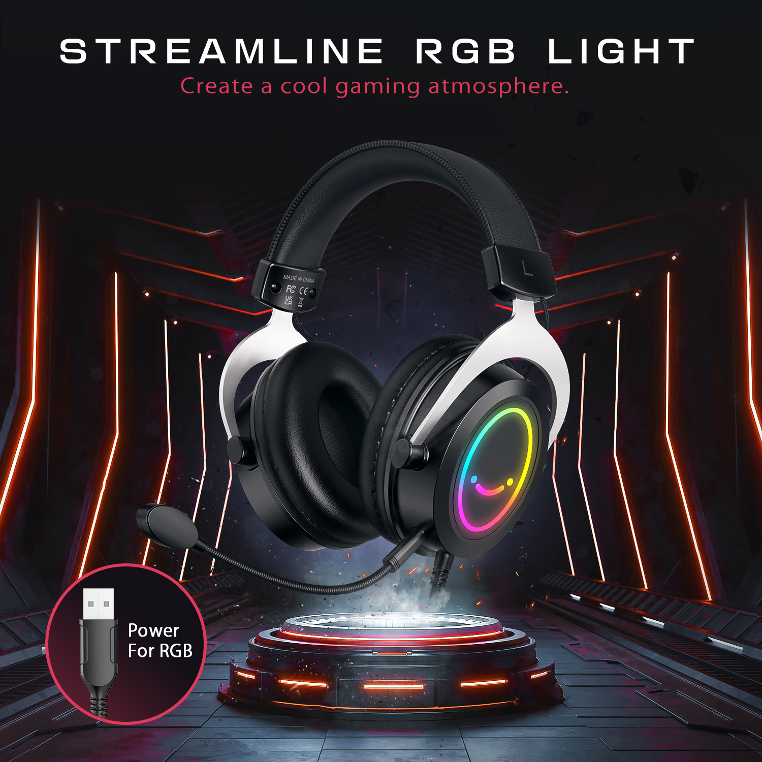 FIFINE Gaming Headpset with Dy – обзор и цена Gaming Headset Rgb