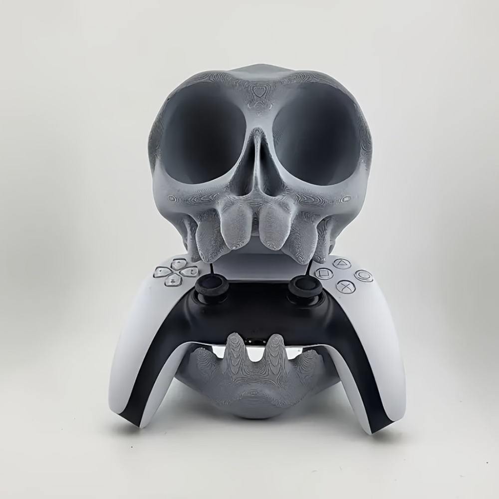 Skull Shaped Controller Stand  – обзор и цена Headphone Stand Desk