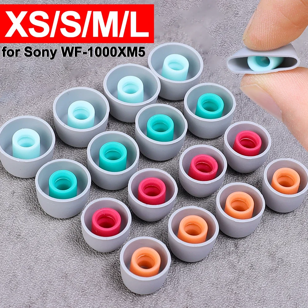 Noise Cancelling Earbuds Soft  – обзор и цена Silicone Ear Tip Replacement