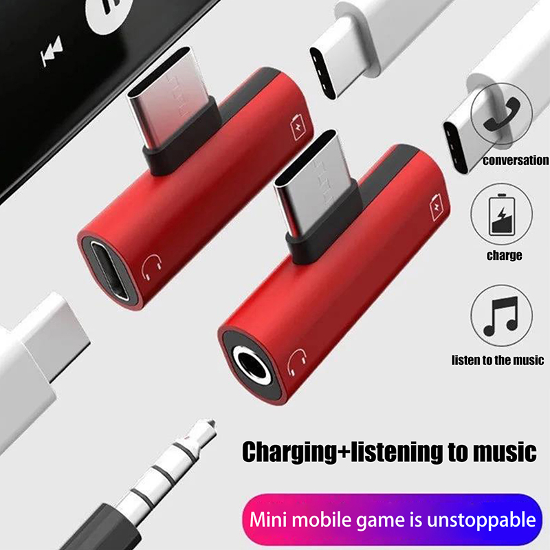 USB Type-C To 3.5 Mm Headphone – обзор и цена Earphone Splitter Jack
