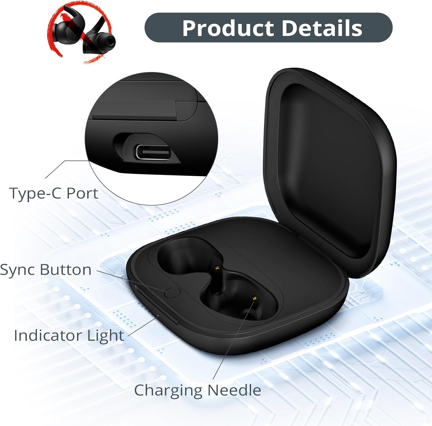 700mAh Battery Earphone Chargi – обзор и цена Earbuds Charging Case