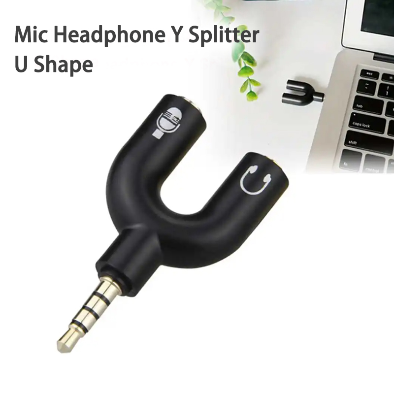 3.5mm headphone splitter micro – обзор и цена Earphone Splitter Jack