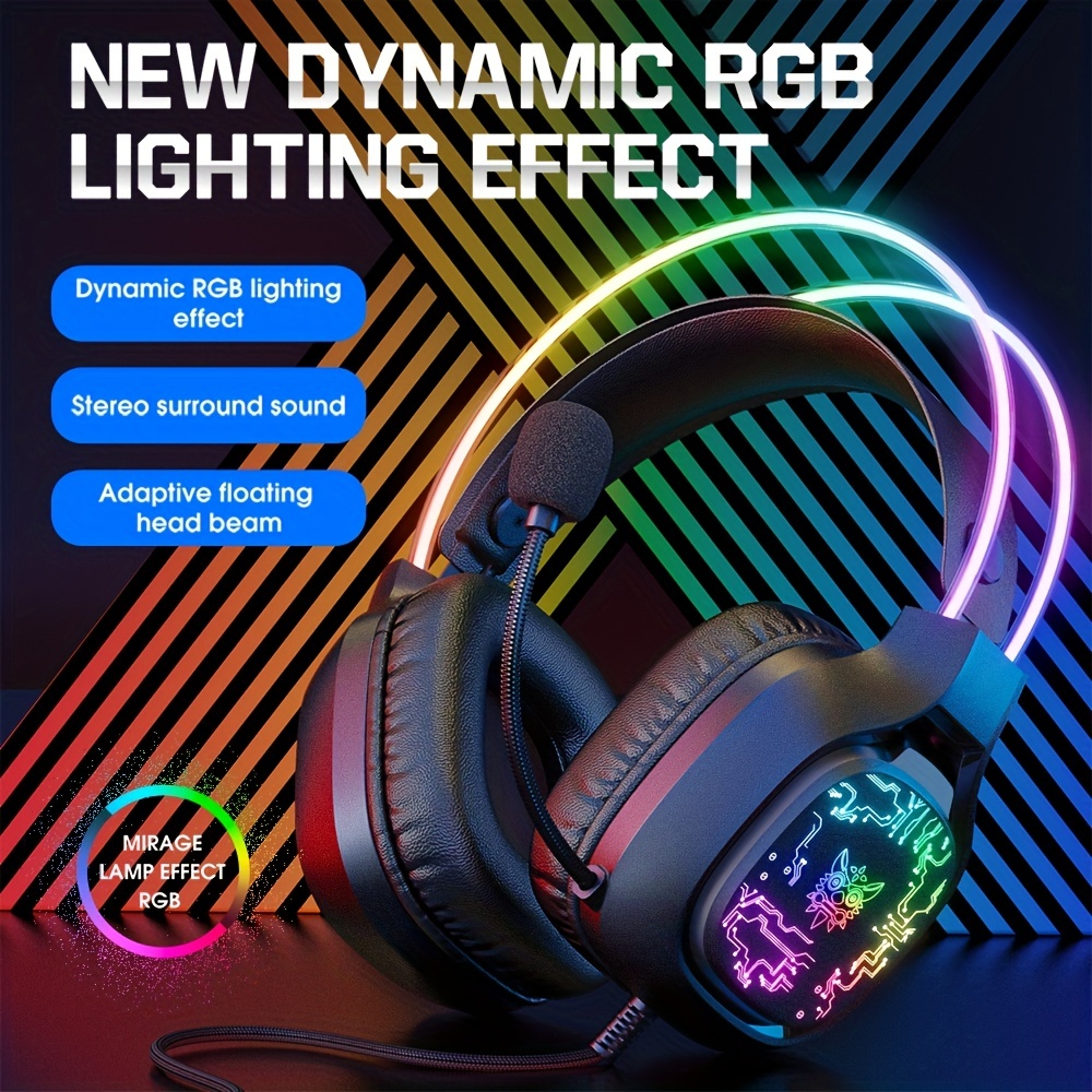 ONIKUMA X22 Gaming Headset RGB – обзор и цена Gaming Headset Rgb