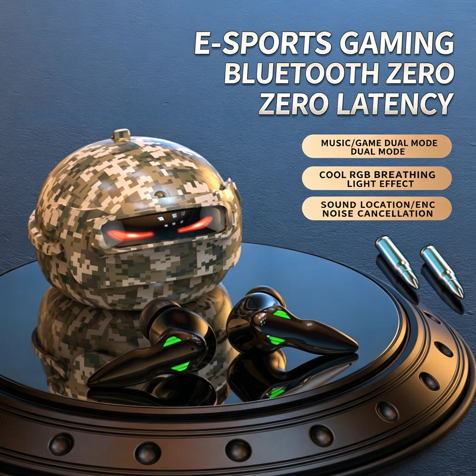 Helmet Style Gaming  Wireless  – обзор и цена Gaming Headset Rgb