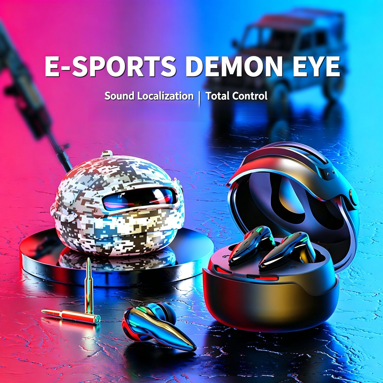 Helmet Style Gaming  Wireless  – обзор и цена Gaming Headset Rgb