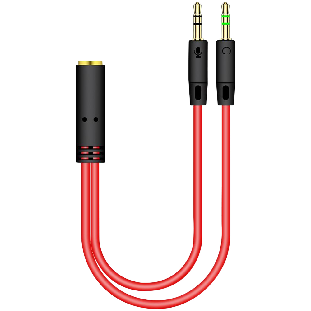 3.5mm Jack 2 Male To 1 Female  – обзор и цена Earphone Splitter Jack