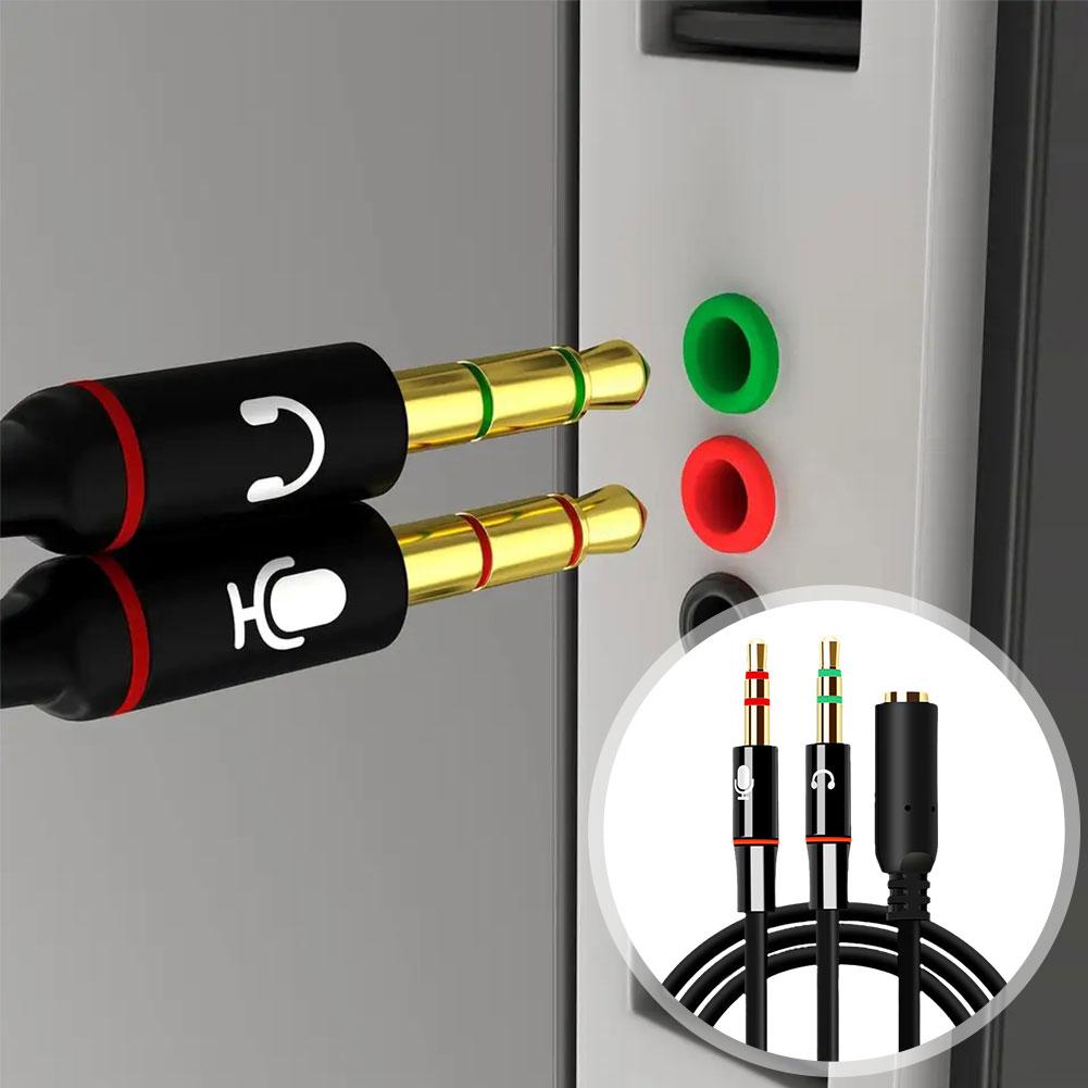 Headphone Microphone Audio Con – обзор и цена Audio Splitter Y