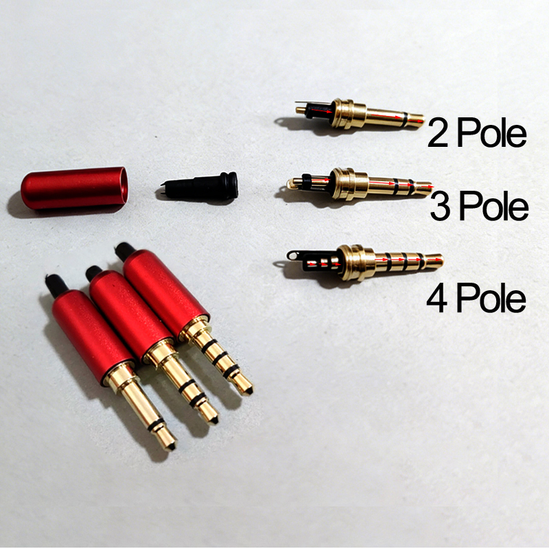 1PC 3.5MM Audio Connector 2/3/ – обзор и цена Audiophile Headphone Wired