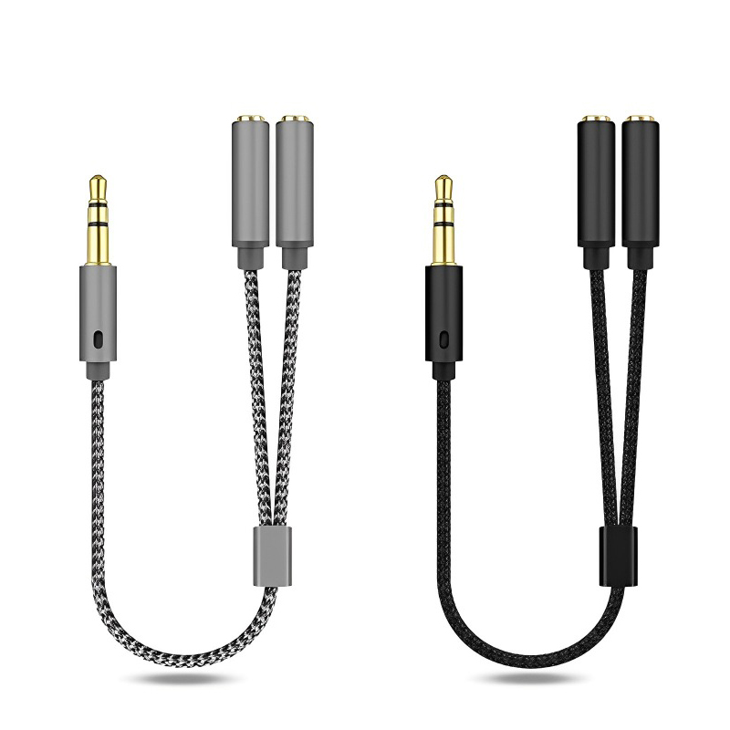 3.5mm Audio Splitter Y Jack 1  – обзор и цена Earphone Splitter Jack